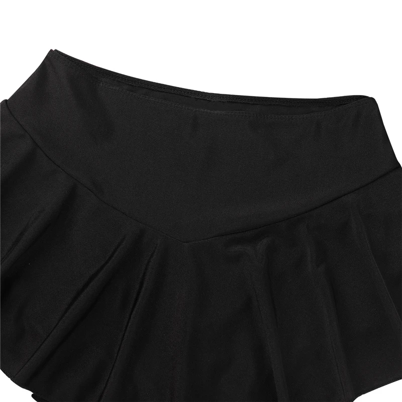 High Quality Adult Figure Skating Skirt Ballet Dance Tutu Skirt Women Girls Gymnastics Ice Skating Teacher Training Short Skirts