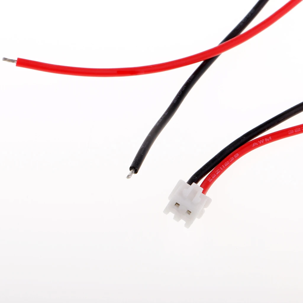 10 шт./лот 100 мм силиконовый кабель для балансировки JST XH 22AWG литиевой батареи