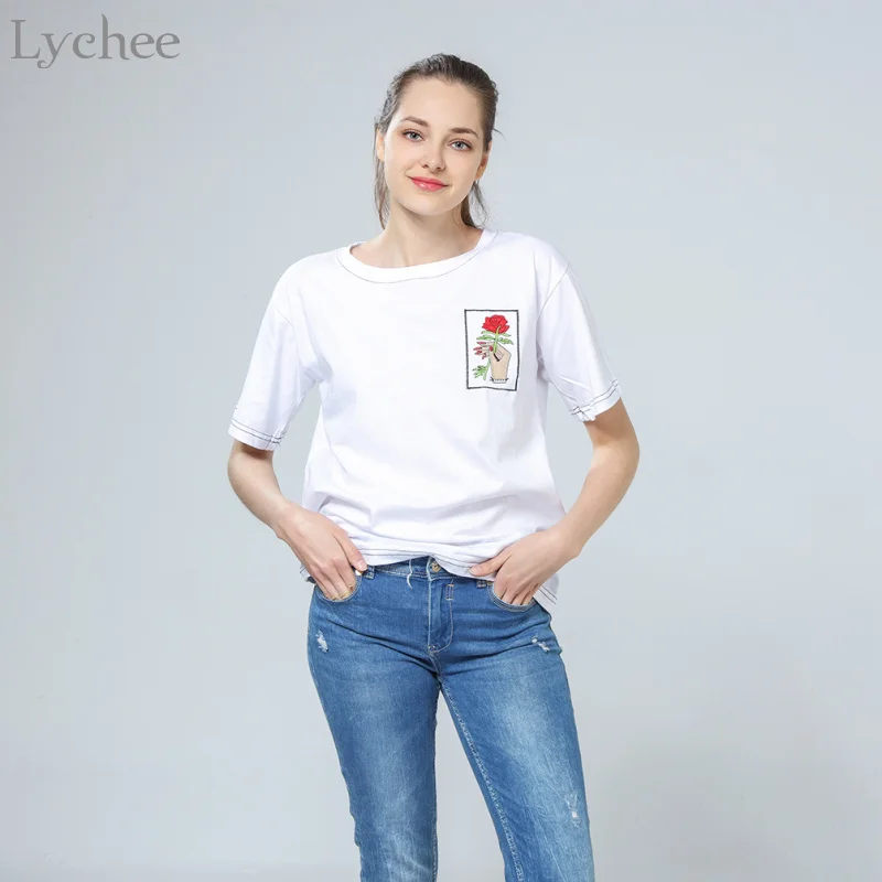 Lychee Тканевая обувь в стиле Харадзюку В винтажном С принтом Корейском Стиль