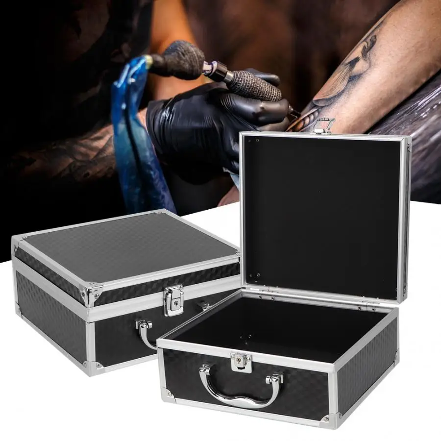 Набор тату машин из алюминиевого сплава коробка для косметический чехол