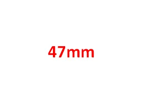 47mm Крепление для прицела ружья калибра, быстро откидывающаяся Крышка для объектива, крышка для объектива 42 мм 47 мм 57 мм 60 мм - Цвет: 47mm