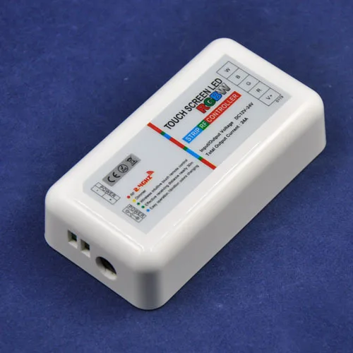 10 шт./лот RGBW контроллер 2 4G 12 24V 24A светодиодный сенсорный экран RF пульт