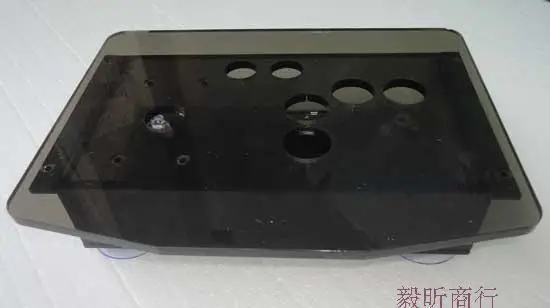 Free Shipping Transparent mirror dark arcade classic rocker box 4 + 2 fighting game King of Fighters Joystick | Спорт и развлечения