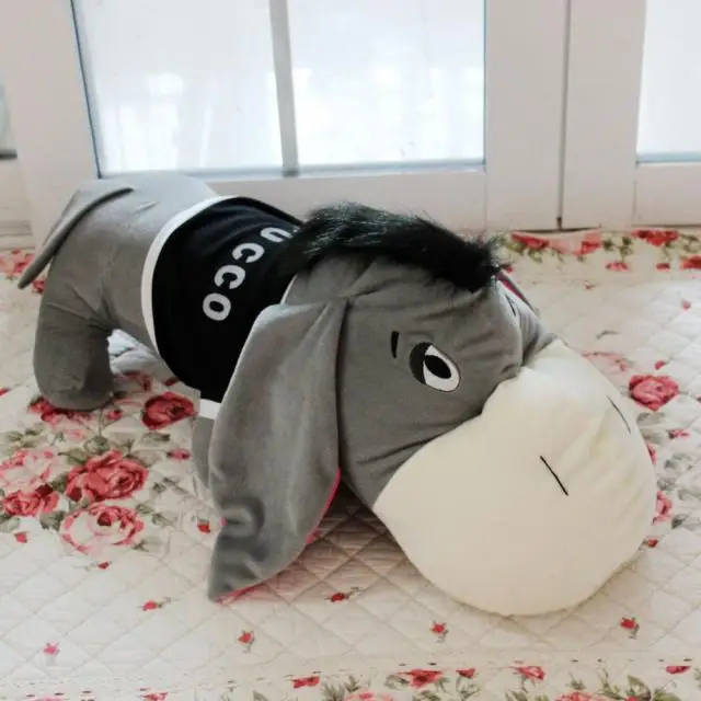 

Free shipping 80cm donkey doll donkey plush toy good as a gift soft stuffed toy