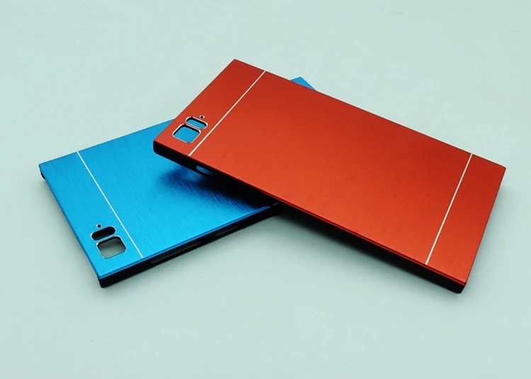 Для XIAOMI Mi3 кисти алюминия пластика задняя оптово caes роскошные щеткой