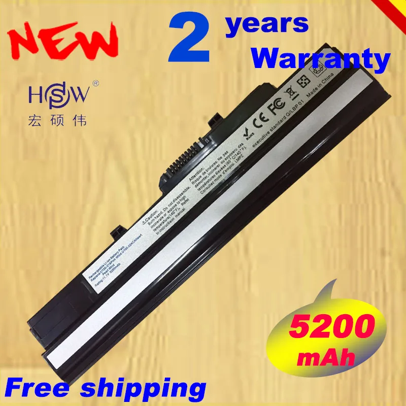 Аккумулятор 5200 мА · ч для MSI аккумулятор U100 L1300 L1350 L1350D U100X U100W U135DX U210 U270 U90X Wind12 U200 U230 |