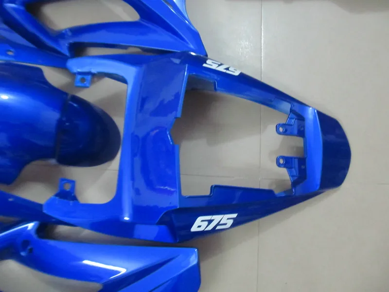 Набор обтекателей для литья под давлением Triumph DAYTONA675 05 06 07 08 Daytona 675 2005 2006 2008 ABS blue