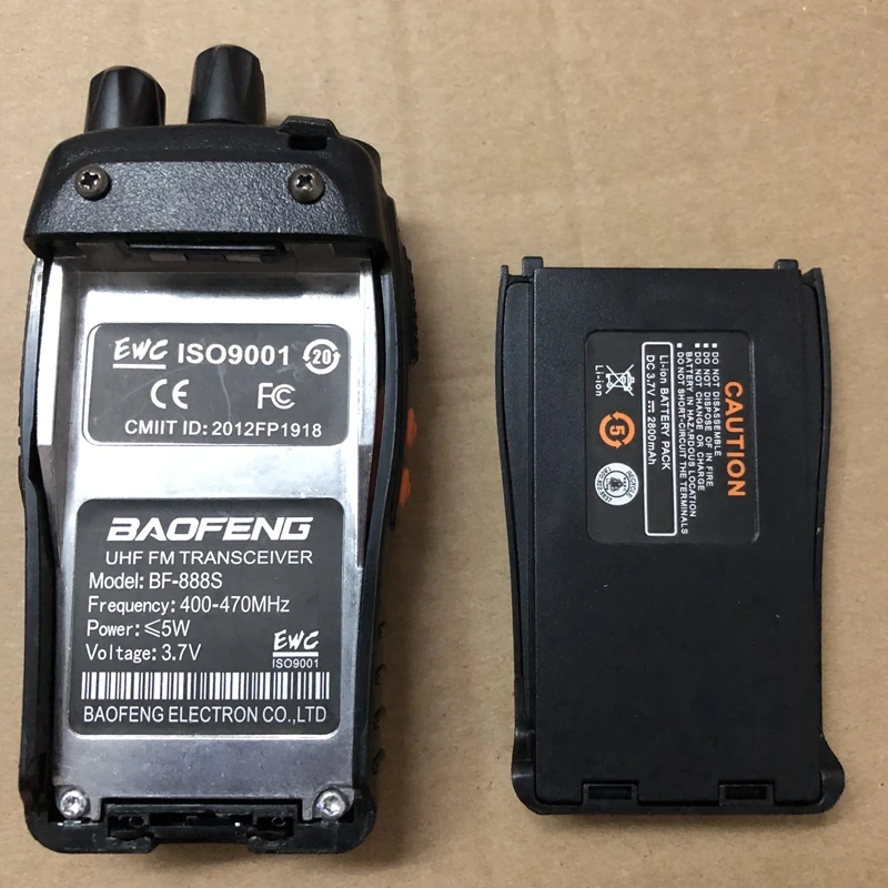 BF-888S walkie talkie battery 1500mAh for BF-666S Retevis H777 H-777 Battery BF-777S baofeng BF-888s 888s | Мобильные телефоны и