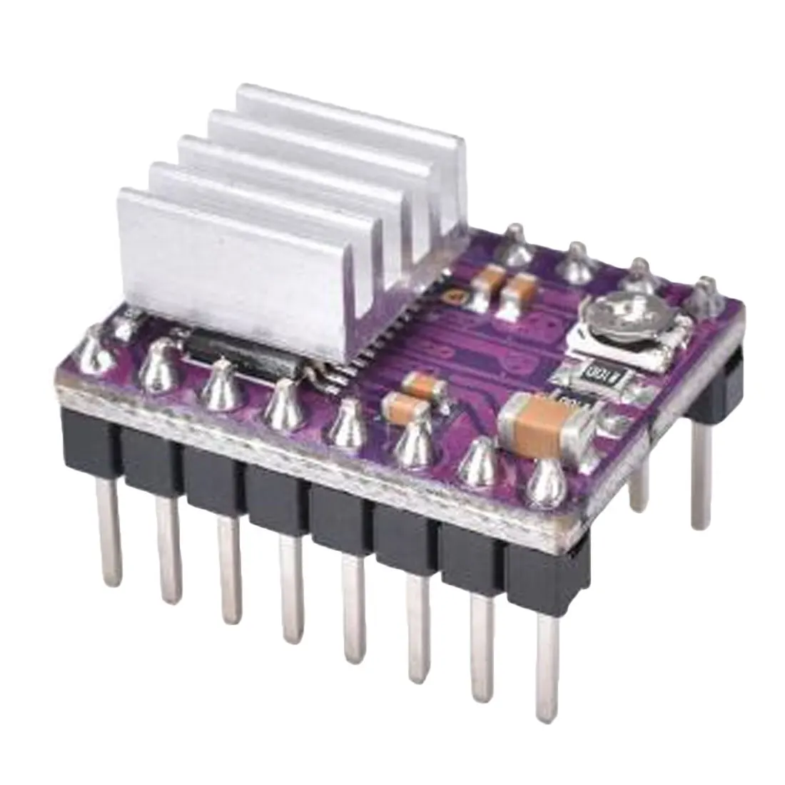 DRV8825 Драйвер шагового двигателя 4-слойные PCB Бесшумная печать 1/32 Драйвер Шагового Электродвигателя Быстрое рассеивание тепла 3D-принтеры копировального аппарата