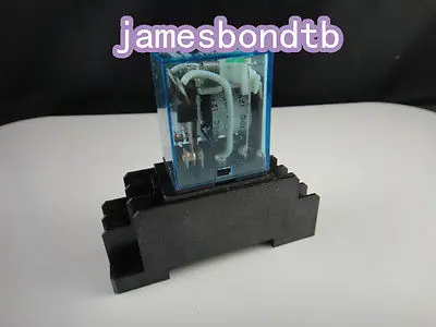 

220V AC Coil Power Relay MY4NJ HH54P-L 14 Pin 5A With PYF14A Socket Base