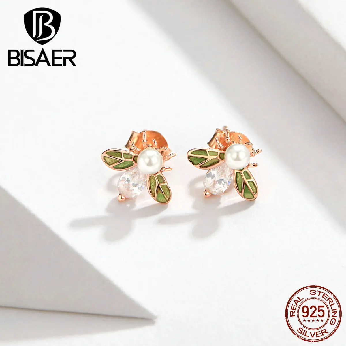 

Серьги в виде пчелы из серебра 925 пробы