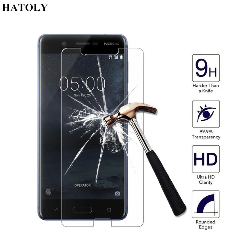 Ультратонкая защитная пленка HD для Nokia 5 закаленное стекло стеклянная HATOLY|screen
