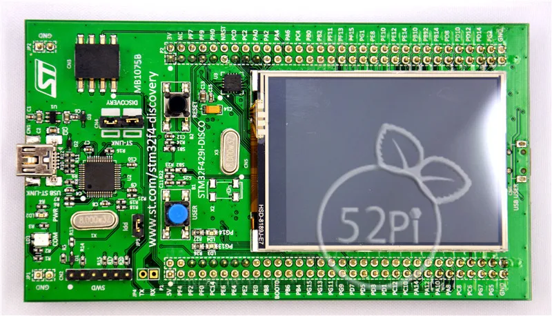 Бесплатная доставка STM32F429I DISCO поместить его ST LINK/V2 STM32 Сенсорный экран оценки