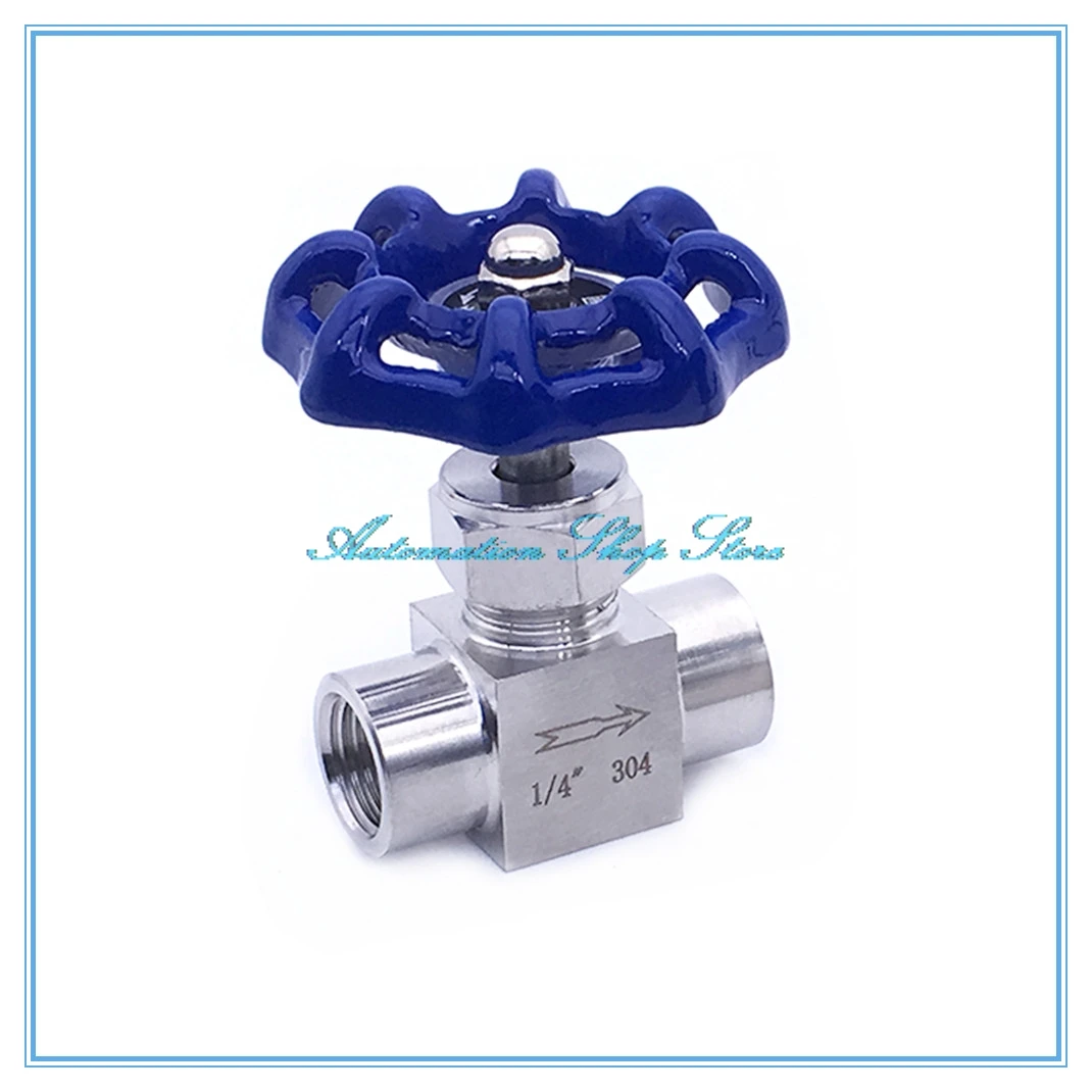 Игольчатый клапан из нержавеющей стали SS 1/8 1/4 дюйма 3/8 1/2 304 DN6 DN8 DN10 DN15|needle valve|stainless