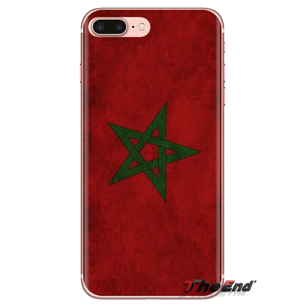 MA Maroc флаг Марокко баннер для Xiaomi Redmi 4A S2 Note 3 3S 4 4X 5 Plus 6 7 6A Pro Pocophone F1 мягкие