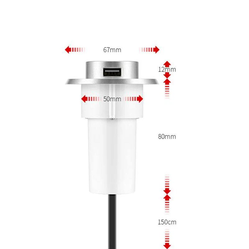 Новинка офисный стол с ручным прессованием 5 см круглым отверстием usb 2 0|computer