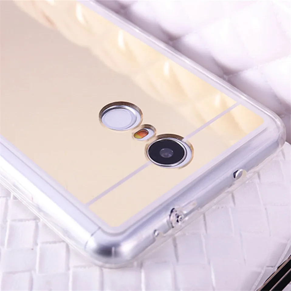 Покрытие мягкой mi rror Вернуться ТПУ чехол для Xiaomi 5 6 5S плюс 5C 5X x 2 Max Примечание 3