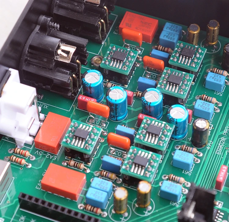 ES9028PRO DAC DSD итальянский аналоговый USB модуль XLR балансировочный аудио декодер HiFi
