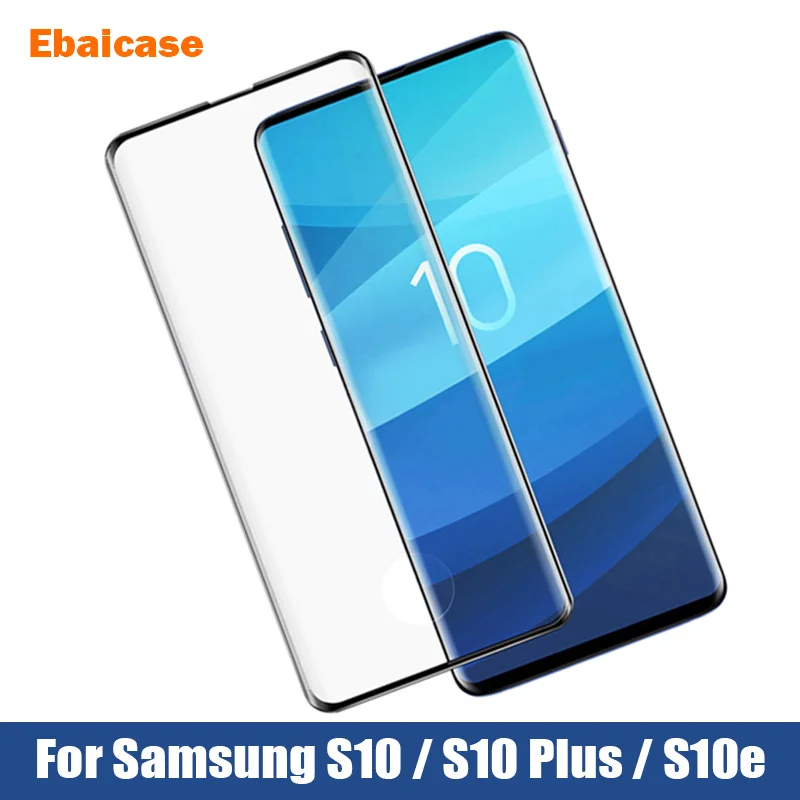 Для samsung S10 стеклянная Защитная пленка для экрана телефона полное Защитное стекло для samsung Galaxy S10 S10e закаленное стекло 15D полный клей