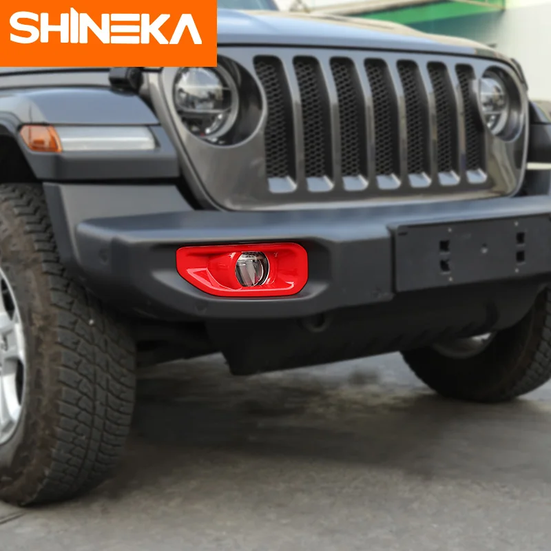 SHINEKA хромированный Стайлинг для Jeep Wrangler JL 2018 + ABS автомобильный передний