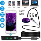 1200P Wi-Fi эндоскоп HD камера 8 мм Mini IP68 водонепроницаемая 8 LED бороскоп для промышленного осмотра камера для Android ПК IOS
