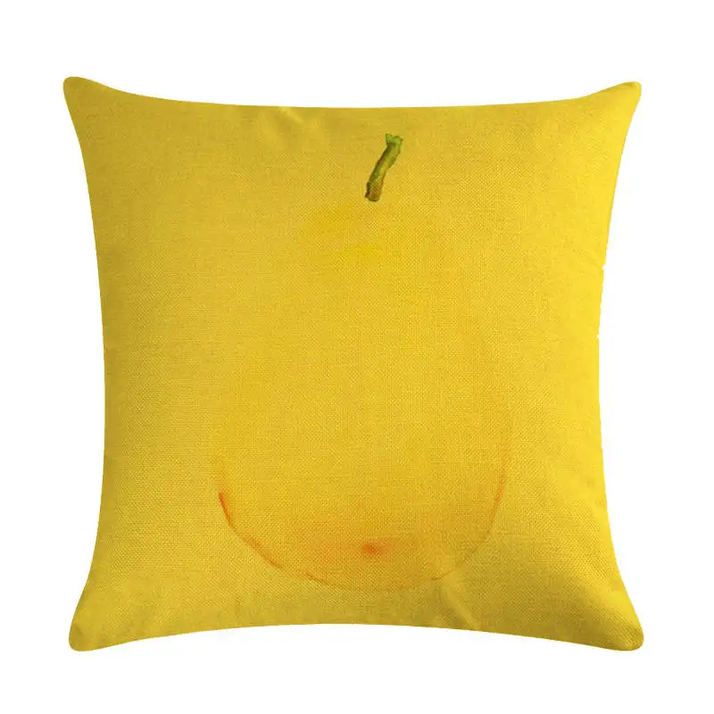 Geometric Hot Sale Yellow Geometry Cushion Cover Striped Flower Rectangle Pillowcase Living Room Four-Piece Set Decor ZY1367 | Дом и сад