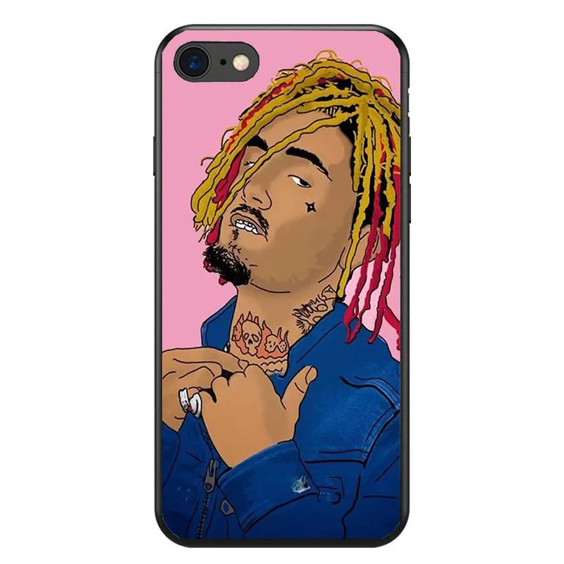Lil Pump soft Silicone phone case for iPhone 8 7 6 6S Plus X XS MAX XR 10 5S SE Coque Shell |