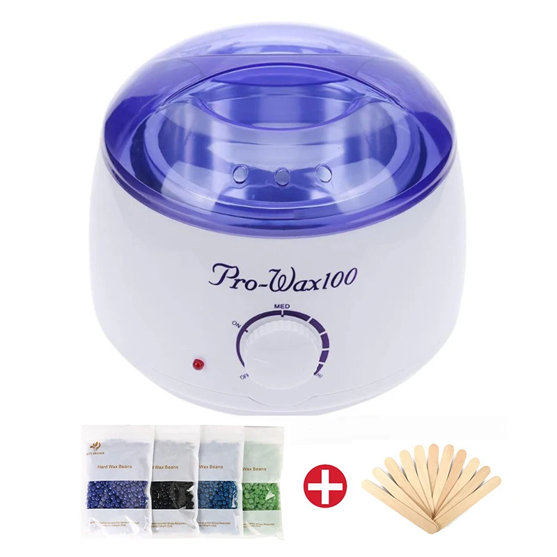 EU PLUG7 Профессиональный нагреватель воска, подогреватель PRO-WAX100, мини Спа Ручной эпилятор, Нагреватель восковых бобов, машина для депиляции, инструмент для удаления волос - Цвет: EU PLUG7