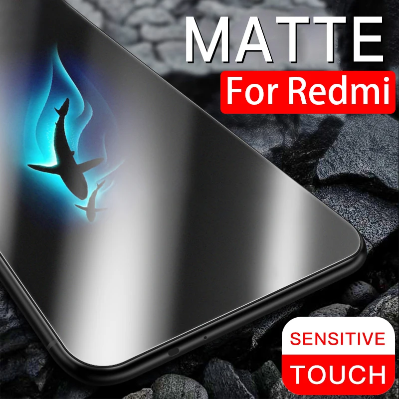 9 H антибликовое матовое закаленное стекло для redmi note 7 6 k20 pro Полное Защитное redme a2