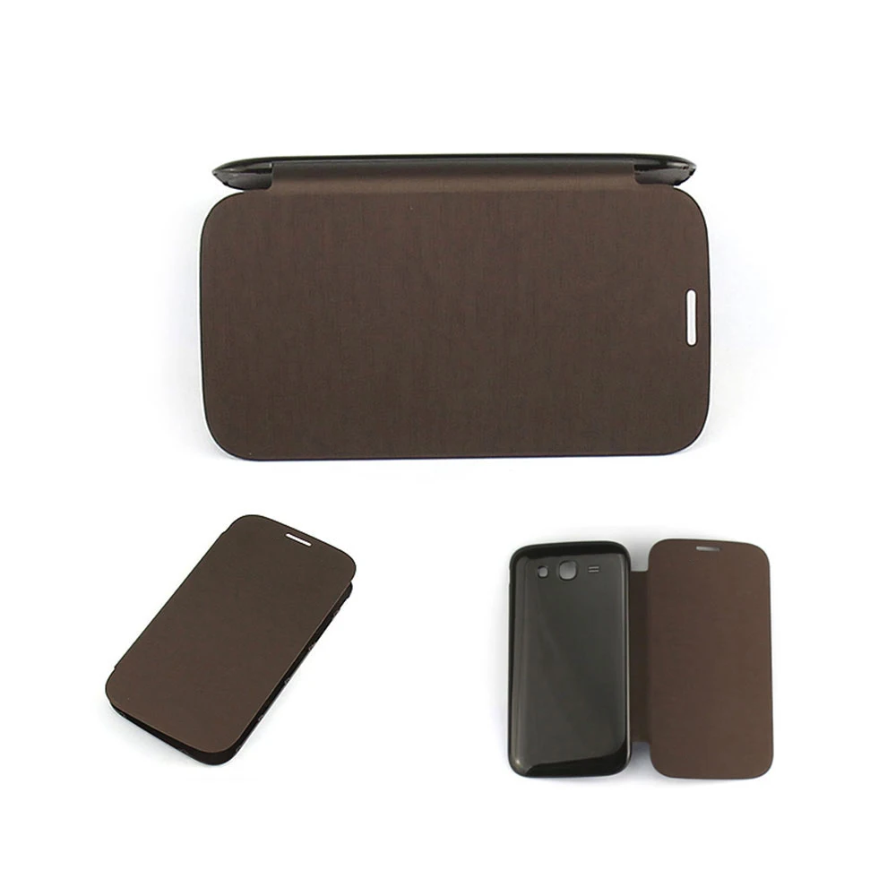 Кожаный флип чехол для Samsung Galaxy дуэта GT-i9082 ef-fi908b мобильный Телефонные Чехлы