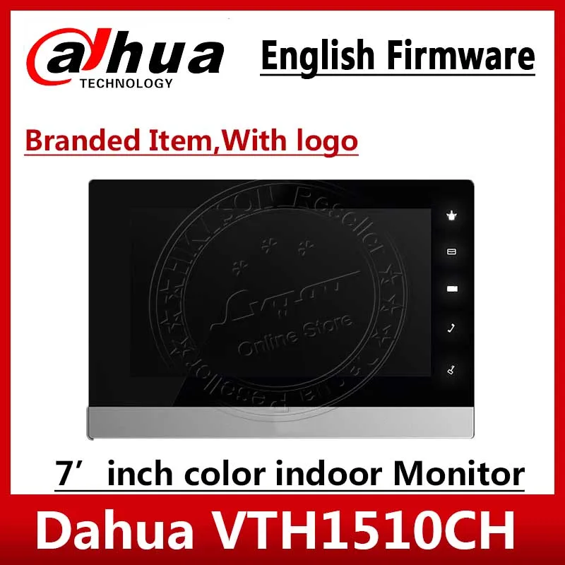 Видеодомофон Dahua VTH1510CH с английской версии 7 дюймовый сенсорный экран POE логотипом