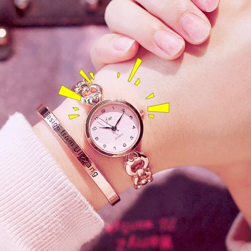 JW фирменные новые часы с браслетом женские Роскошные наручные кристаллами
