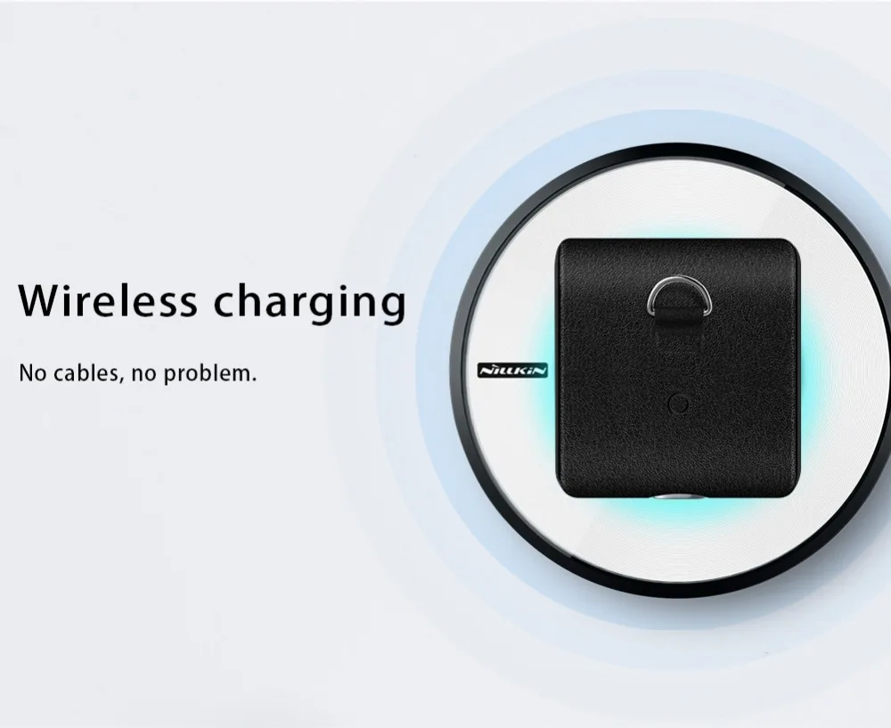 Чехол Nillkin с зарядным устройством для Apple Airpods беспроводная роскошная сумка