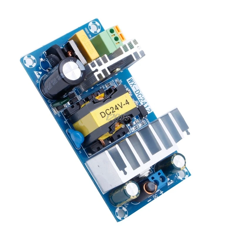 Модуль питания AC 110v 220v к DC 24V 6A AC-DC импульсный источник питания Q02 Прямая поставка