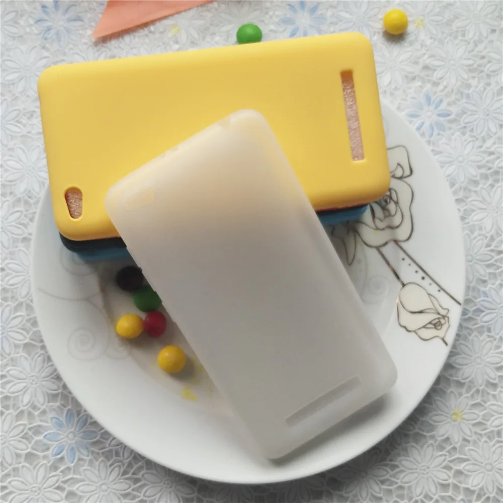 Высокое качество конфеты полный Чехол для Xiaomi Redmi 4A Redmi4A 5 0 дюймов Macarons цвет Мягкий