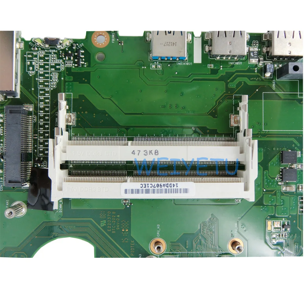 EB1036 MAIN_BD. _ J1900/AS 90PX0040-R01000 материнская плата для Asus EB103 ноутбука Rev 1 3 | Компьютеры и