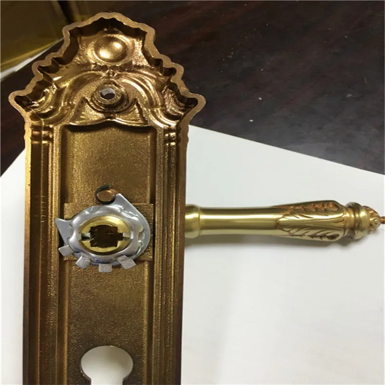 for The European bronze copper interior room door lock handle antique solid wood bedroom | Автомобили и мотоциклы