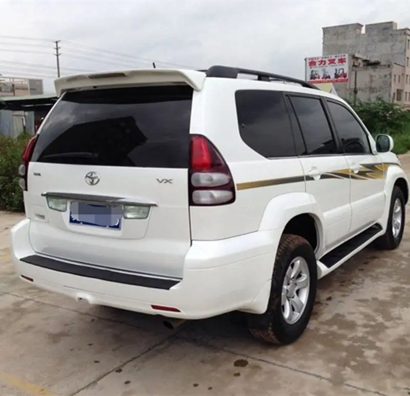 MONTFORD для Toyota Land Cruiser Prado FJ120 4000 2700 спойлер 2003 2009 BS пластиковый Неокрашенный праймер
