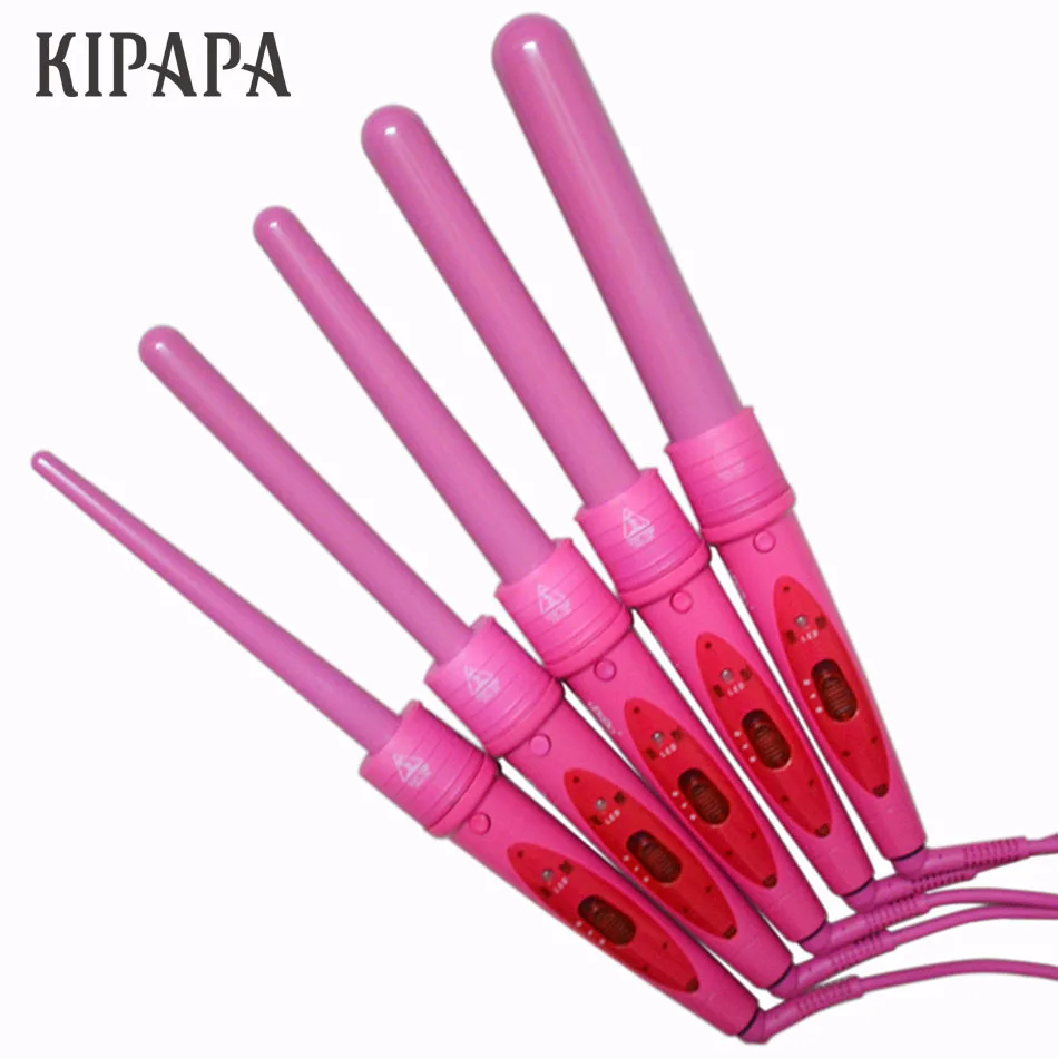 KIPAPA 450F Тепловая плойка розовый 0 35-1 25 дюймов профессиональная для завивки волос