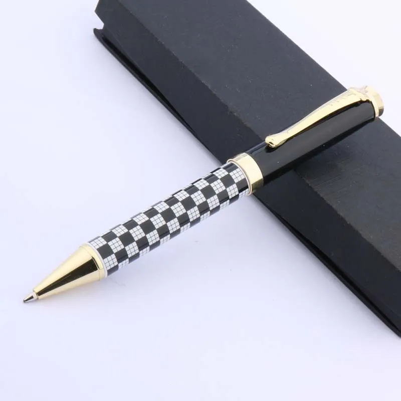 Jinhao 500 металлическая Золотая Фотосессия и белая шахматная доска канцелярские