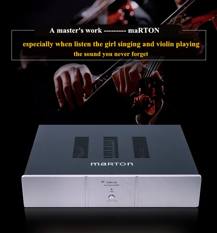 MaRTON-audio MT6100 домашний усилитель мощности и усилитель для чистого звучания HiFi fever set 150 Вт+ 150 Вт