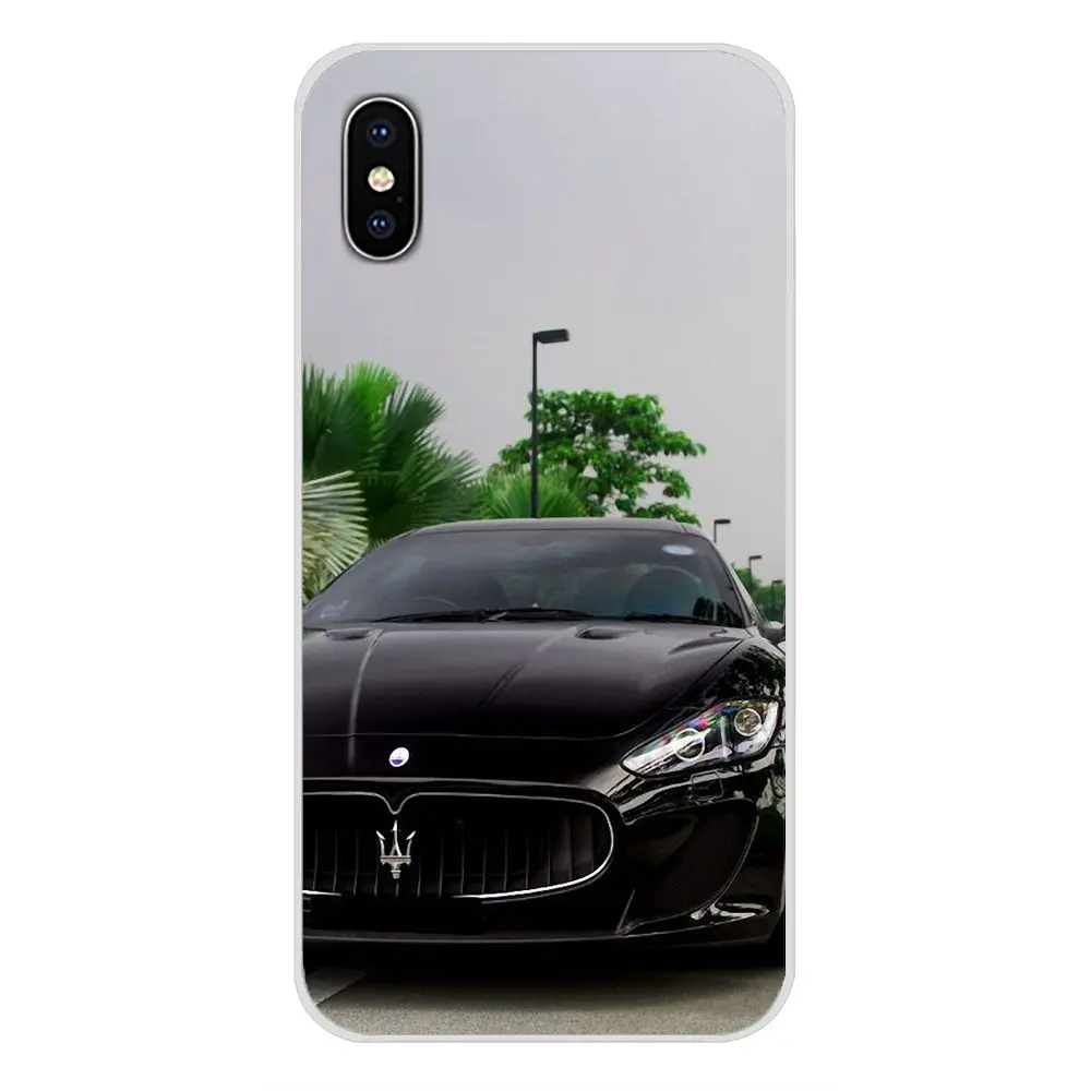 Аксессуары чехлы для телефонов Apple iPhone X XR XS MAX 4 4S 5 5S 5C SE 6 6S 7 8 Plus ipod touch Hot Maserati|Чехлы-накладки| |