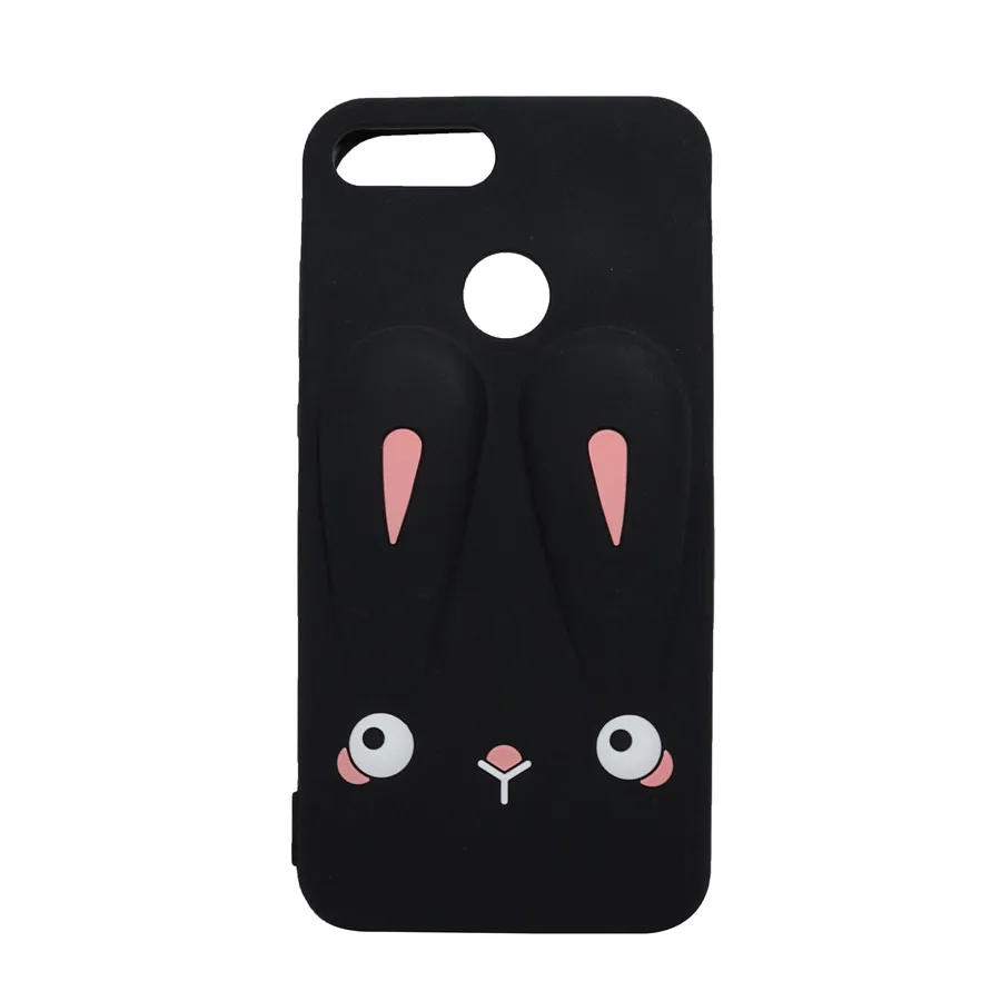 for Huawei Honor 9 Lite Case honor 3D Cute Rabbit Ear Silicon Phone Cover Cases |