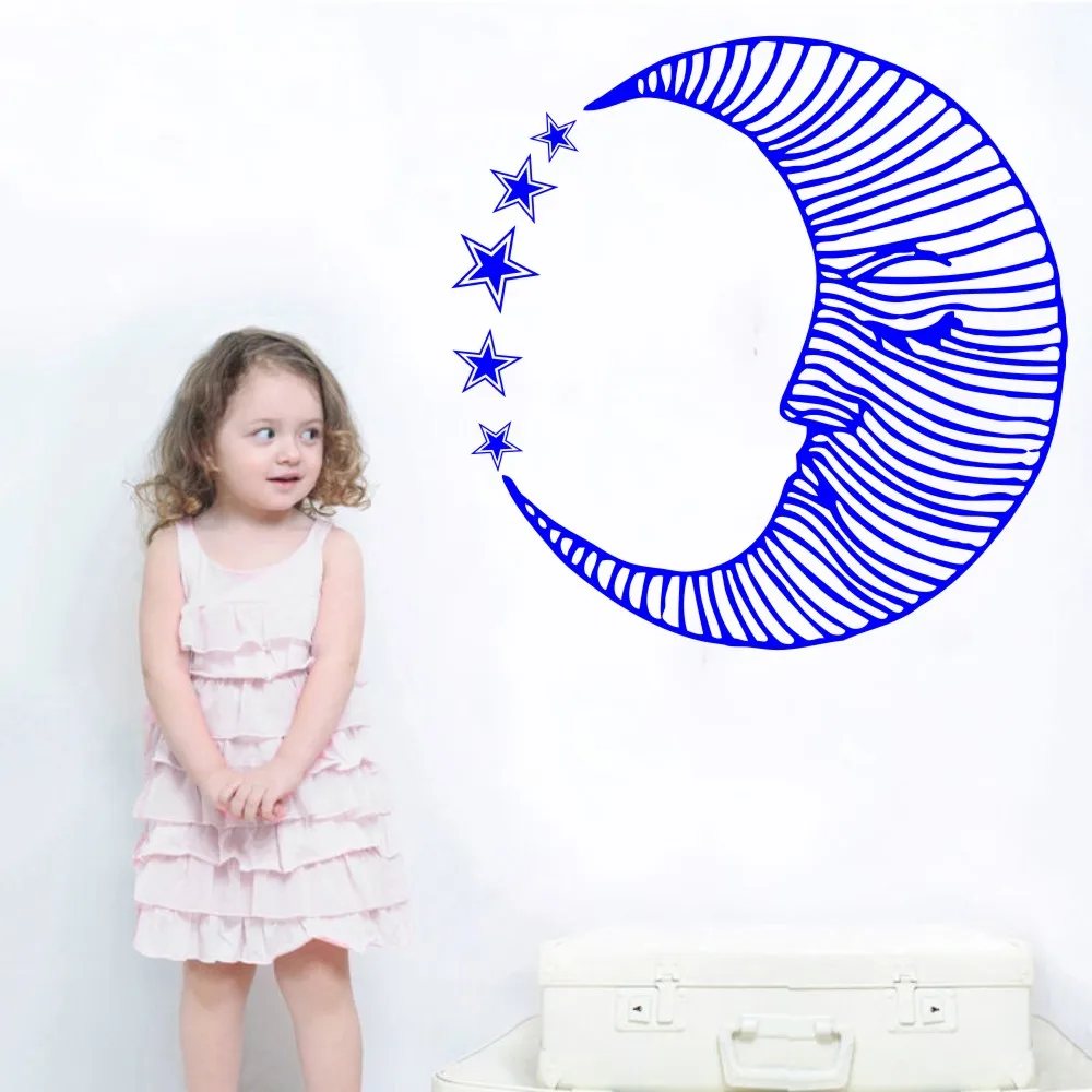 Красота Луна лицо художественный дизайн творческий планшетофон для детской