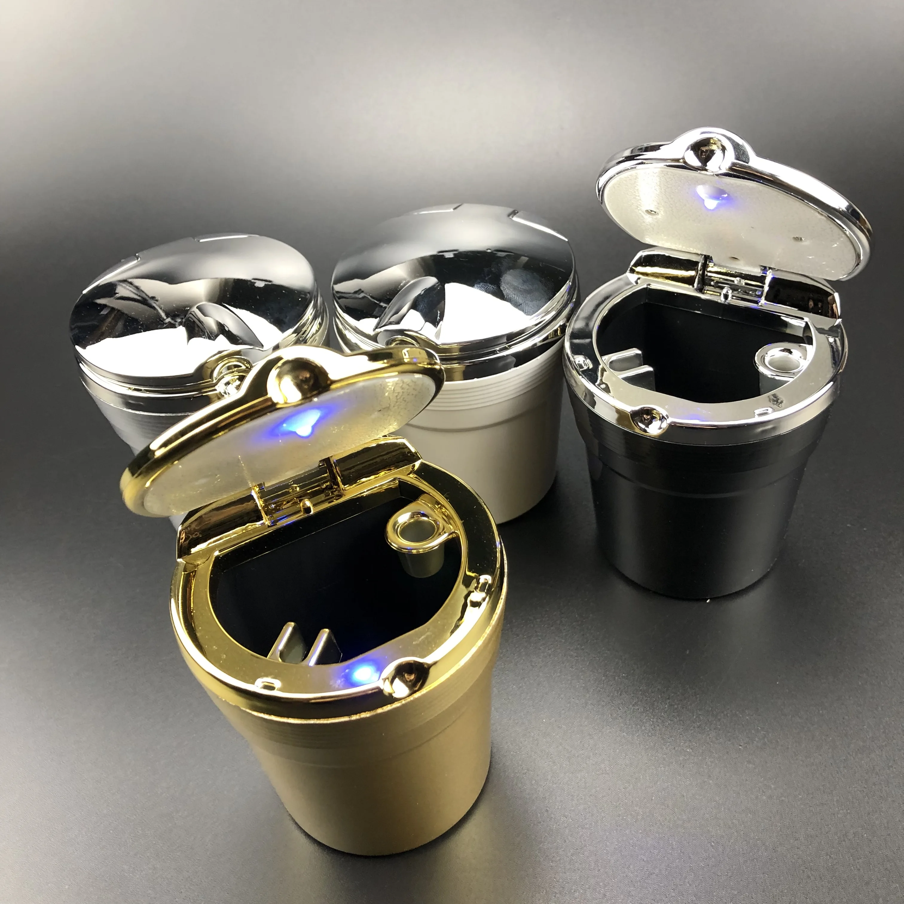 Автомобильная пепельница со светодиодным синим светом для Benz A B C E S G GLE GLC CL CLK CLS GL