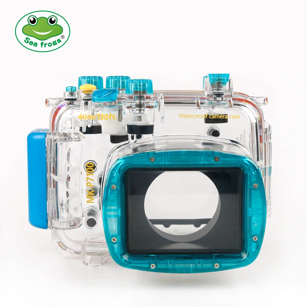 For Nikon P7100 Camera 18-55mm Underwater Housing Waterproof Case Water Sport Impermeable Protect Cover Depth Rating 40m | Электроника