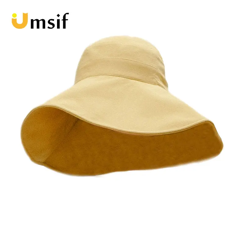 Женская панама с широкими полями однотонная шляпа в стиле хип хоп повседневная