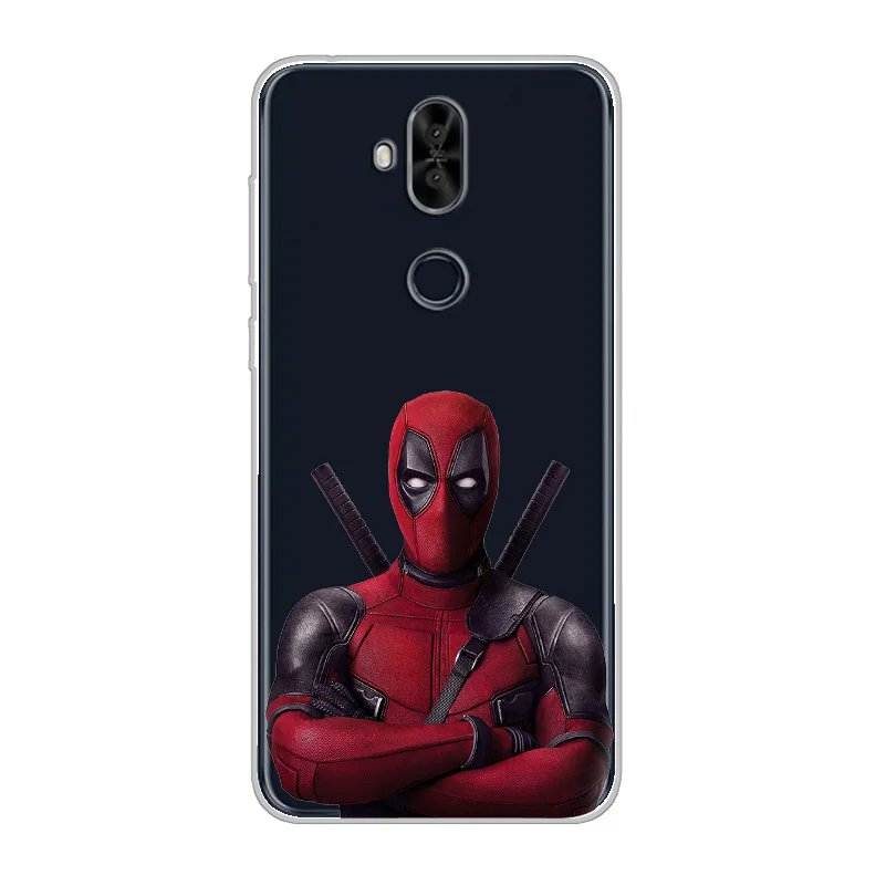 ciciber For ASUS Zenfone Max Pro M1 ZB601KL ZB602KL ZenFone M2 ZB631KL ZB633KL Phone Cases Soft TPU Marvel Deadpool |