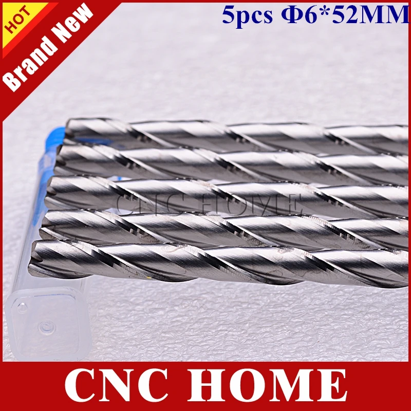 Спиральные концевые фрезы с 2 канавками твердосплавные Фрезы ЧПУ режущие