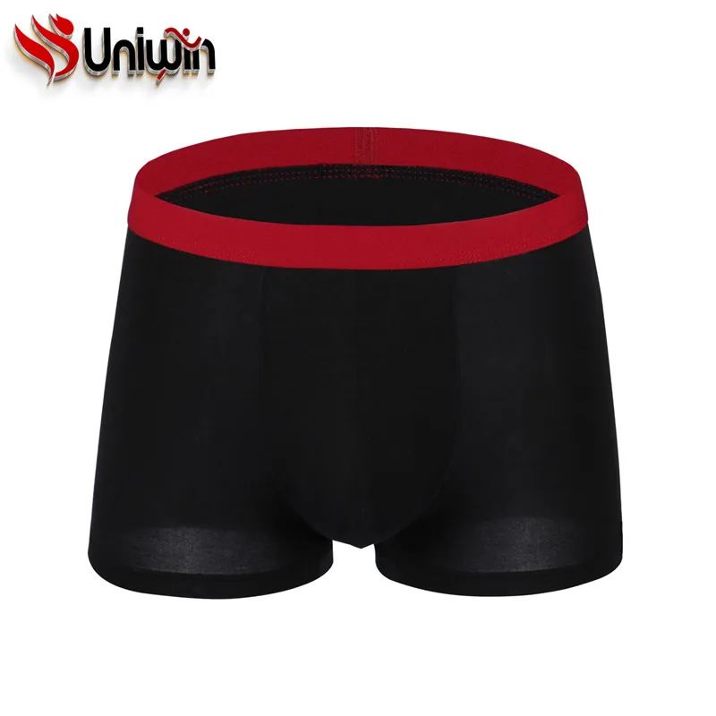 Uniwin пикантные Для мужчин S Нижнее Бельё для девочек боксеры Мужские Шорты купания гей шорты Твердые